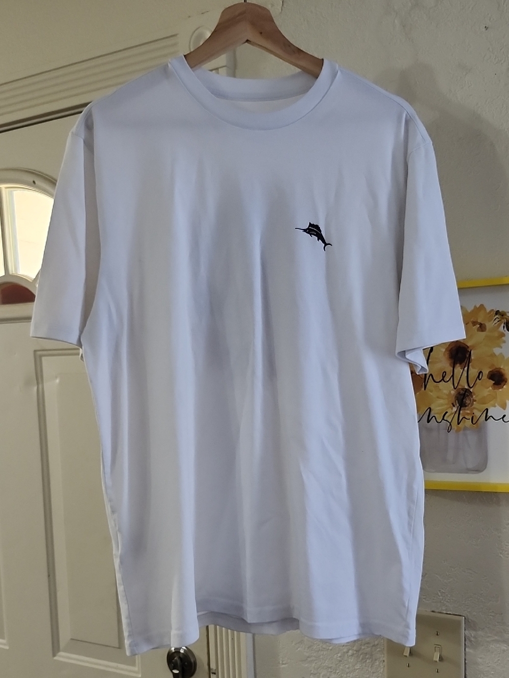 Tommy Bahama "Thirst Things First" Graphic Pocket Tee Shirt White Men's Size M